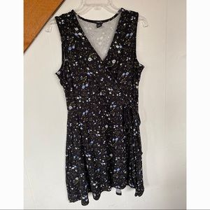 Rue21 - Faux A-Line Wrap Dress Knee Length Soft Material